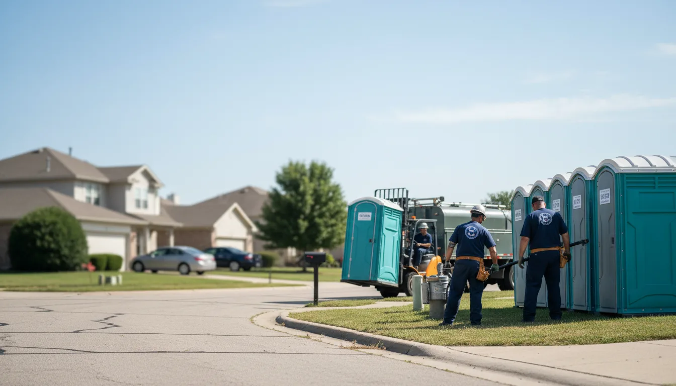 Porta Potty Rental in De Graff, OH near me